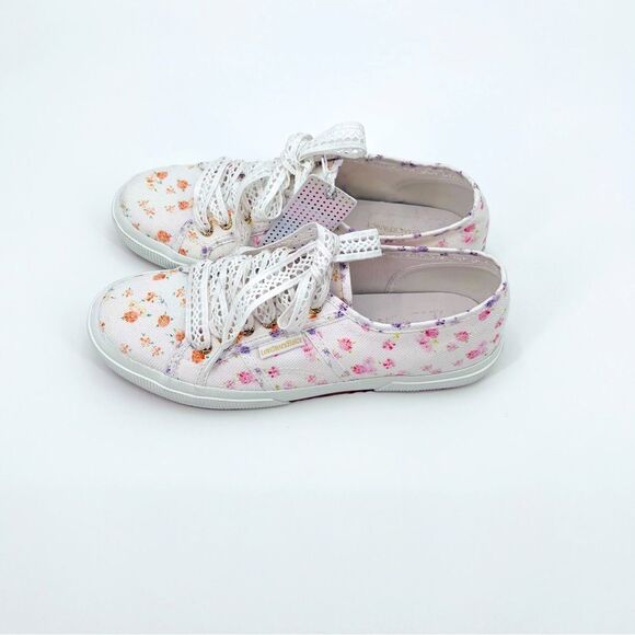 NWT LoveShackFancy × Superga Sneaker Floral Shoes Size 10 - Picture 2 of 13